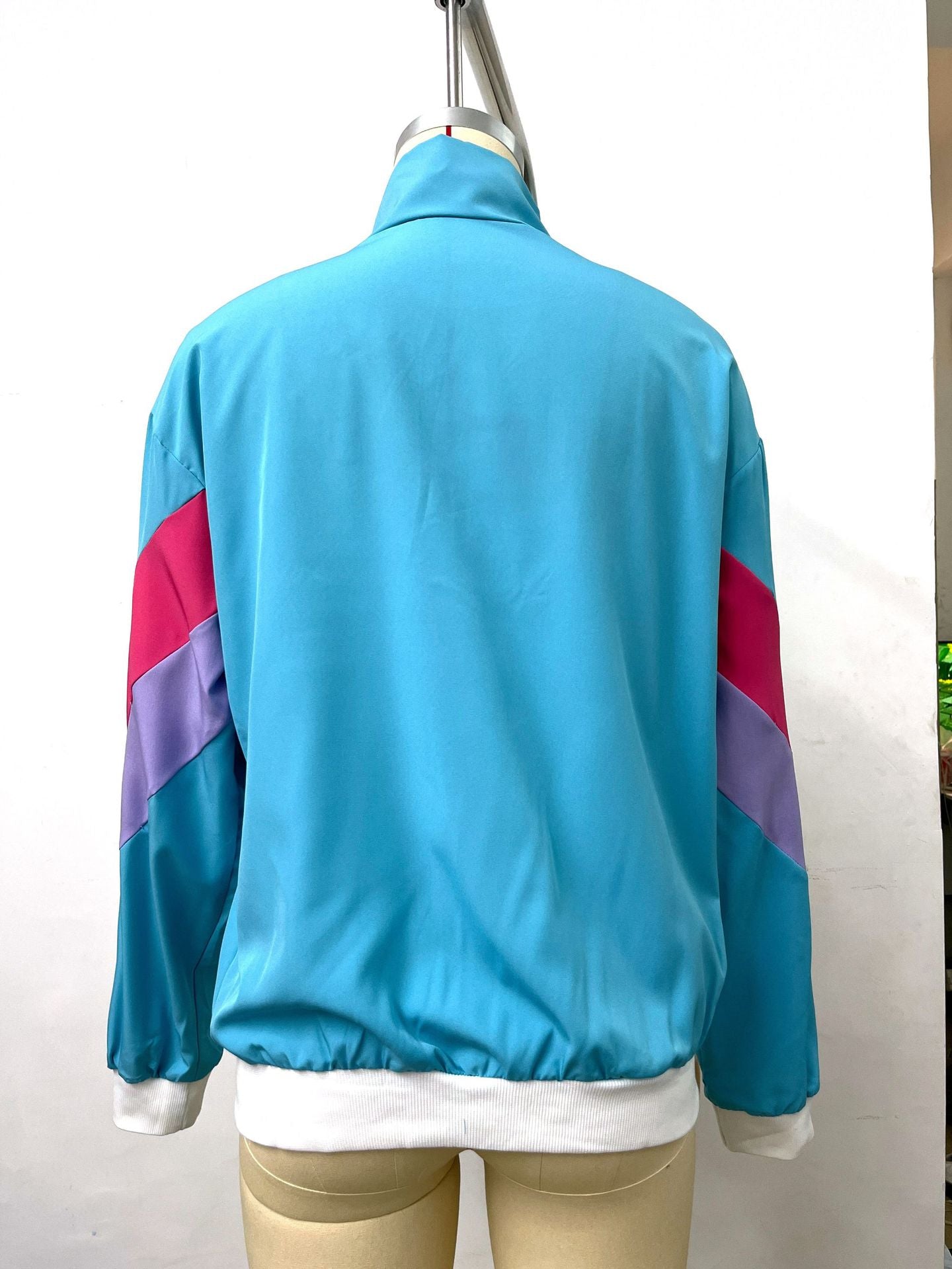 80s Retro Disco Tracksuit, Vintage Hip Hop Jacket & Pants Set, Unisex Adult Halloween Dance Costume for Party Performance - Halloweez