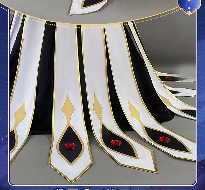 Code Geass: Lelouch of the Rebellion C.C White Queen Cosplay Costume - Halloweez