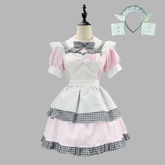 Valentine Angel Maid Cosplay Costume, Custom Made for Halloween & Conventions
