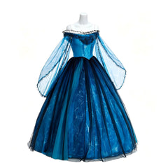 Frankenstein Elizabeth Cosplay Blue Dress For Halloween Stage Show
