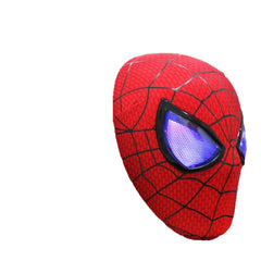 Spider Hero Mask, Electric Blinking Eyes, Ring Control, Halloween Kids Cosplay Mask