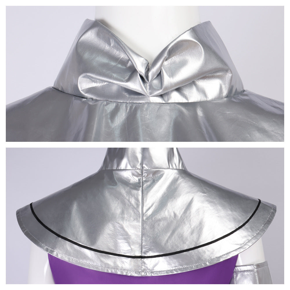 Teen Titans Starfire Cosplay Costume Raven Girl Halloween Stage Outfit Ready Stock - Halloweez