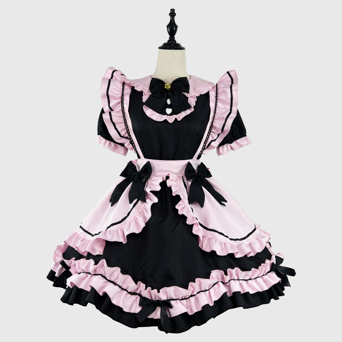 Japanese Lolita Maid Cosplay Costume, Custom Made for Halloween & Convention