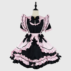 Japanese Lolita Maid Cosplay Costume, Custom Made for Halloween & Convention