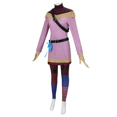 Tangled Cassandra Cosplay Costume Princess Royal Guard Outfit for Halloween - Halloweez