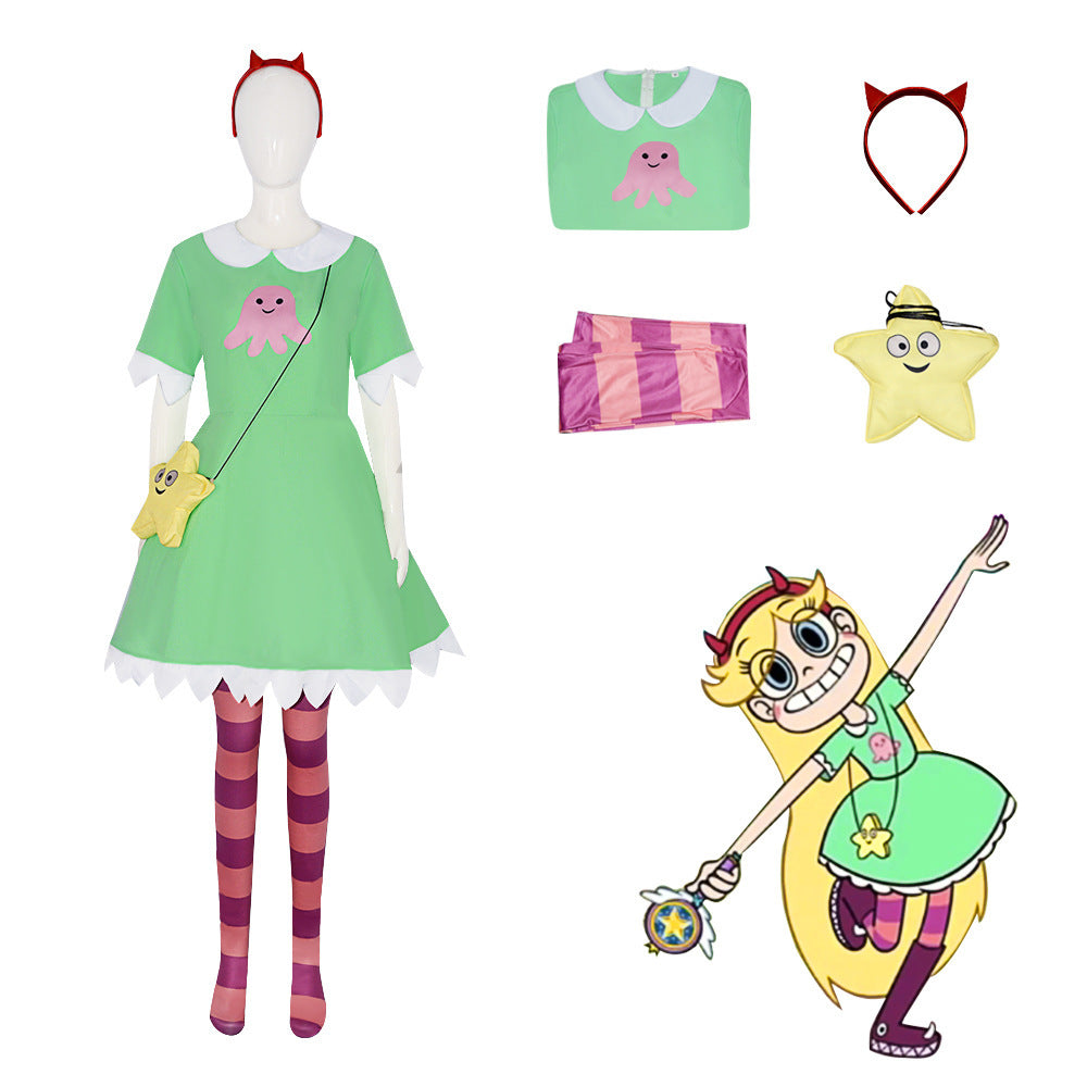 星蝶公主cos Star vs The Forces of Evil 全套cosplay女装扮演 - Halloweez