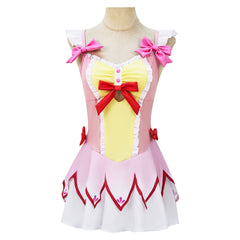 Puella Magi Madoka Magica Kaname Madoka Cosplay Swimsuit Custom‑Made for Halloween Comic‑Con