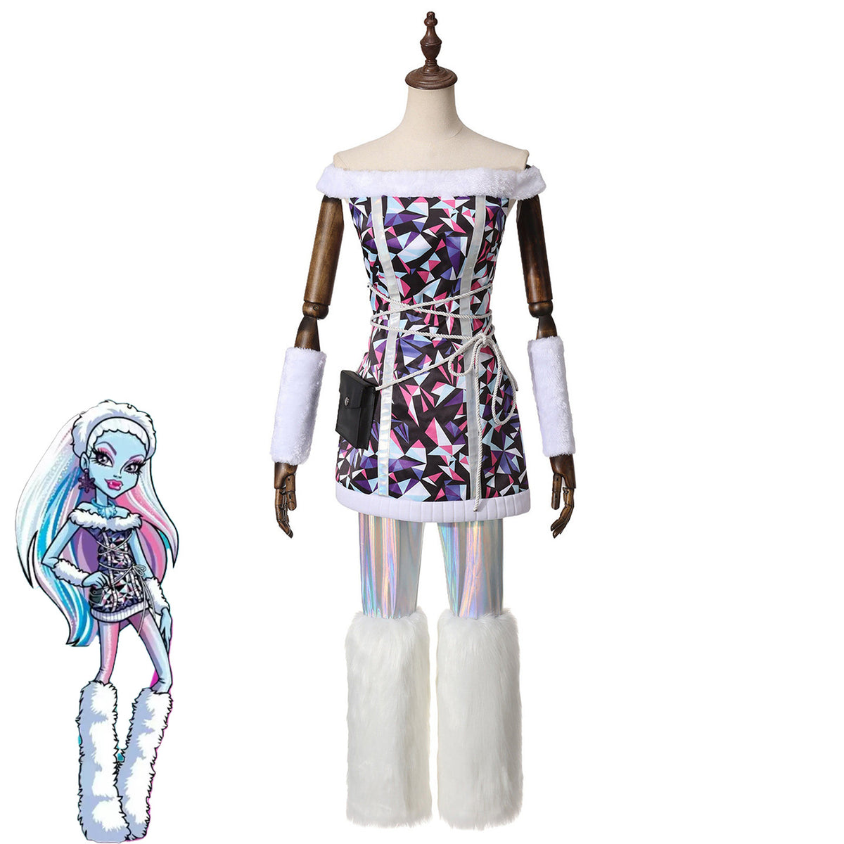 Monster High Abbey Bominable Cosplay Costume Custom Outfit Halloween Comic Con