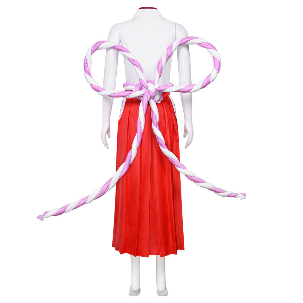 One Piece Yamato Cosplay Costume Halloween Women Party Outfit In Stock - Halloweez