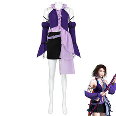 Final Fantasy Yuna Cosplay Costume,Custom for Halloween & Comic‑Con