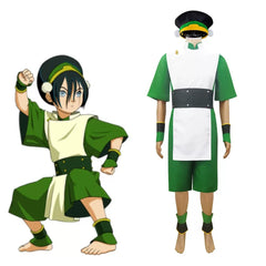 Avatar Toph Beifong Cosplay Costume, Custom Outfit for Halloween & Comic‑Con