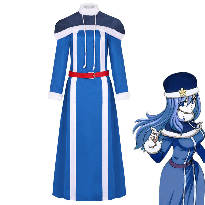 Fairy Tail Juvia Lockser Cosplay Costume Halloween Party Outfit Ready Stock - Halloweez