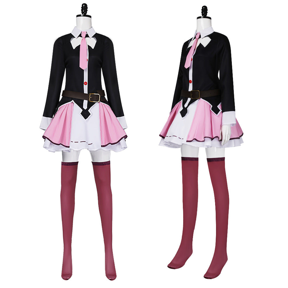 KonoSuba: God's Blessing on This Wonderful World! Megumin Yunyun Aqua Cosplay Costume - Halloweez