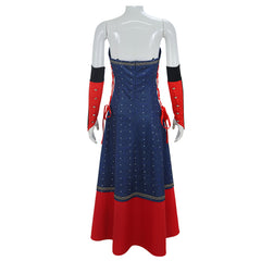 The Witcher Triss Merigold Cosplay Dress Halloween Roleplay Costume Full Set - Halloweez