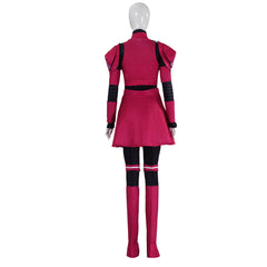 M3GAN 2.0 Cosplay Costume Mecha Combat Dress Custom‑Made for Halloween & Kids Cosplay
