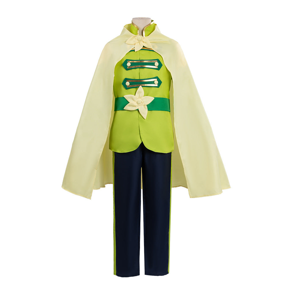 The Princess and the Frog Prince Cosplay Costume,Custom‑Made,Halloween Stage