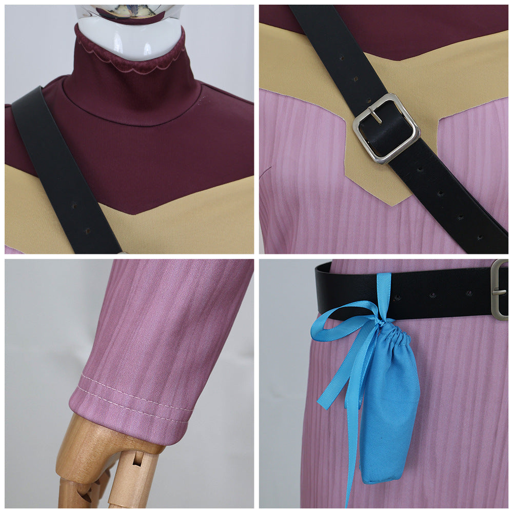 Tangled Cassandra Cosplay Costume Princess Royal Guard Outfit for Halloween - Halloweez