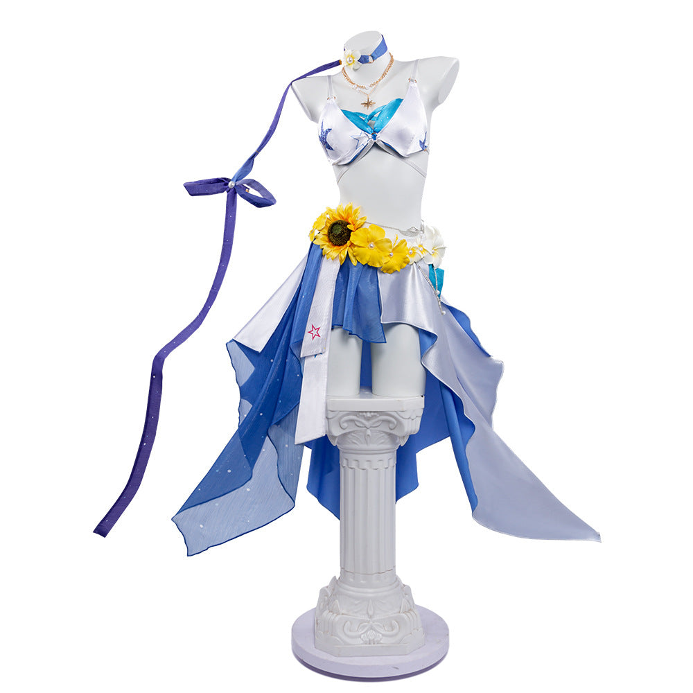 Honkai: Star Rail Robin Sunny Song Swimsuit Cosplay Costume Custom For Comic‑Con