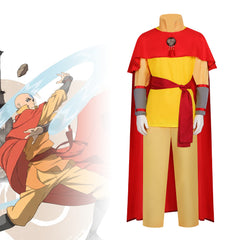 Avatar The Last Airbender Bumi Aang Cosplay, Custom Outfit for Halloween & Comic Con