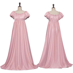 Bridgerton Medieval Ball Gown Cosplay, Custom Ready‑to‑Ship Outfit for Halloween & Party