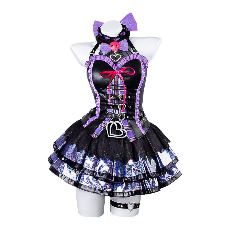 Yu Linglong Naraka Bladepoint Kuromi Collab Cosplay Costume,Custom for Halloween Comic‑Con