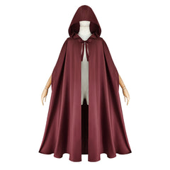 Medieval Hobbit Elf Hooded Cloak Cosplay, Custom, Halloween Renaissance Cape - Halloweez