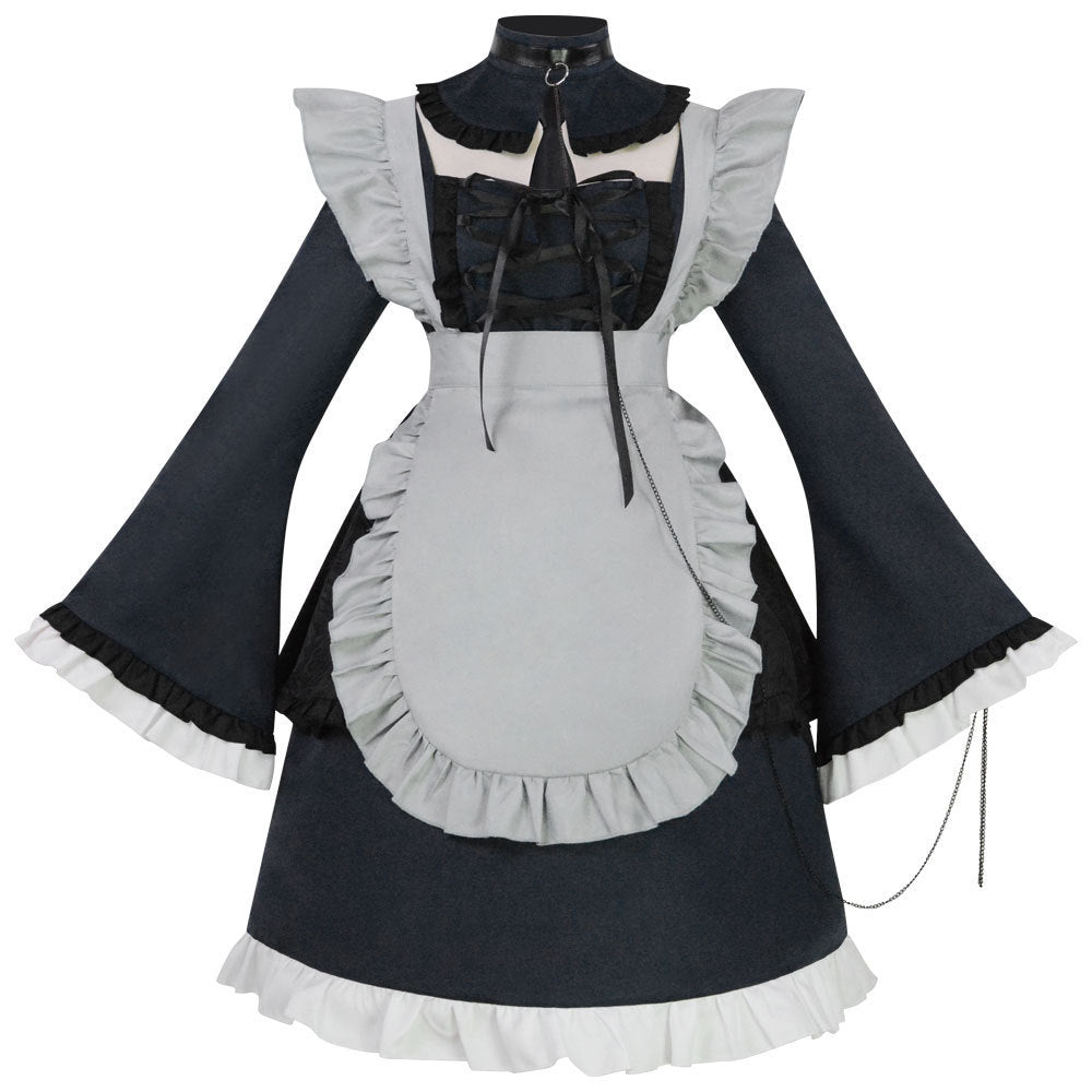 Marin Kitagawa Maid Costume My Dress-Up Darling Sweet Waitress Cosplay Outfit - Halloweez