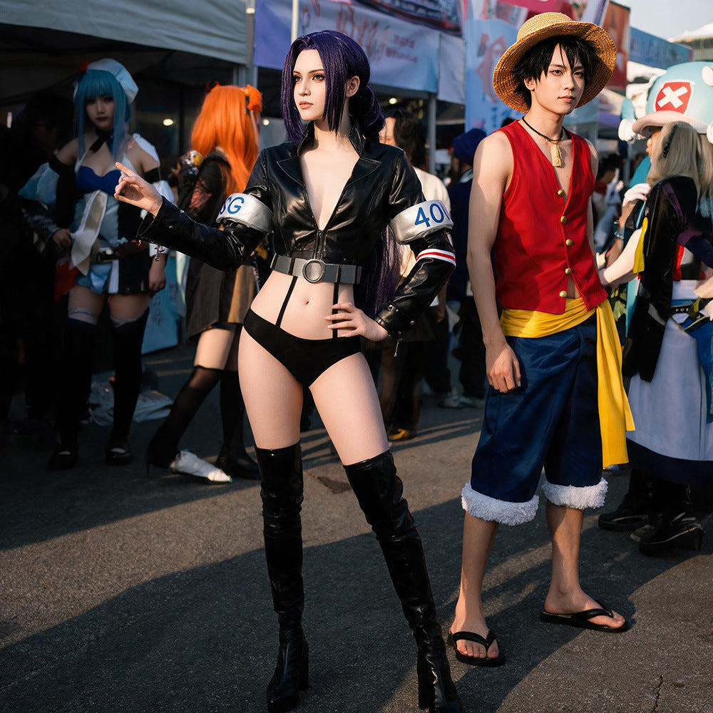 One Piece Nico Robin Cosplay Costume, Premium Custom for Comic Con Halloween - Halloweez