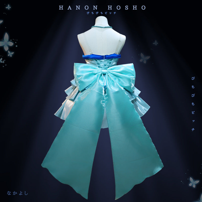 Hanon Hosho Cosplay Costume Mermaid Melody Pichi Pichi Pitch Full Set - Halloweez