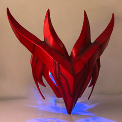 LOL Yone Plastic Mask Cos Prop For Halloween & Game Convention