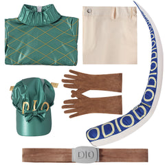 JoJo's Bizarre Adventure Diego Brando Full Cosplay Costume Halloween Outfit - Halloweez