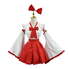 Japanese Shrine Maiden Cosplay Costume, Custom Made for Halloween & Dance Show