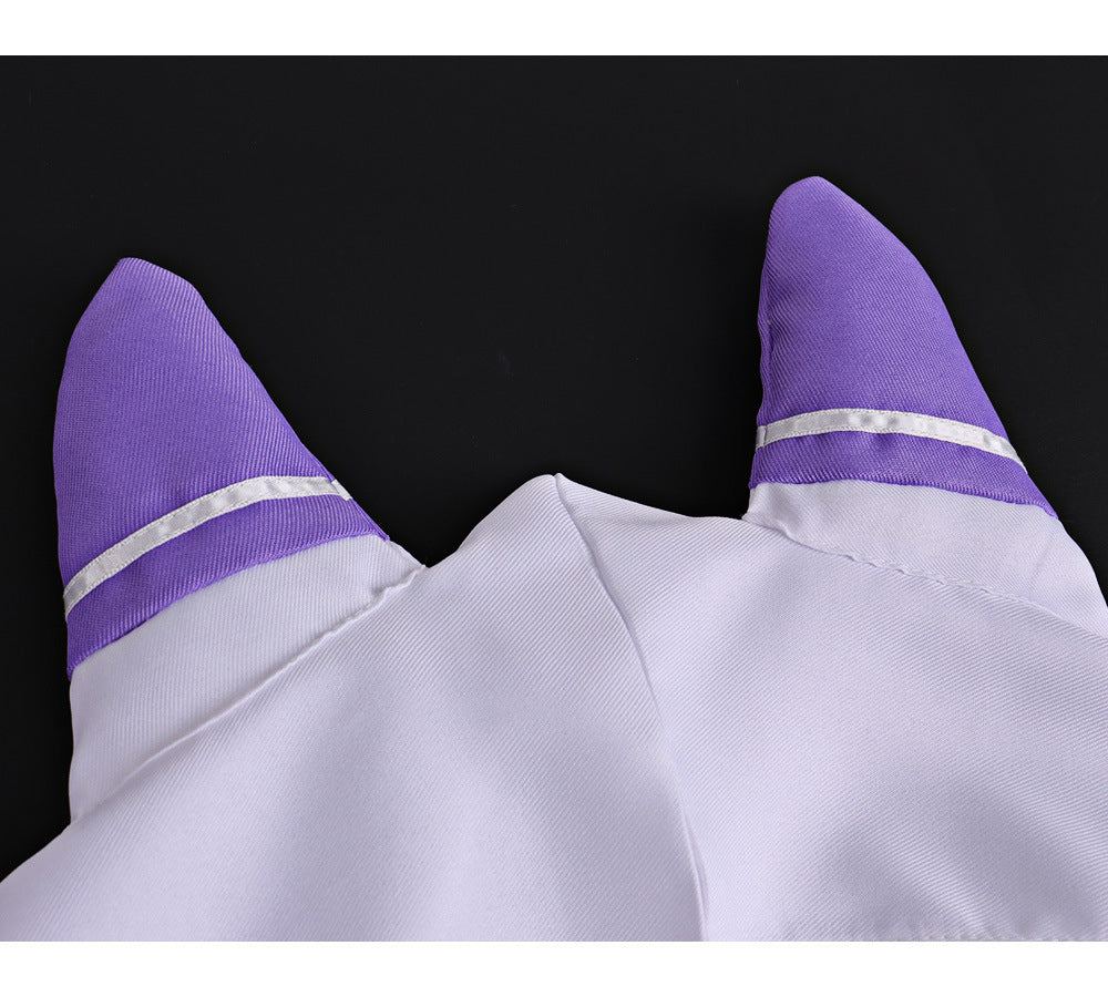 Re:ZERO Starting Life in Another World Emilia Cosplay Jumpsuit Bodysuit - Halloweez