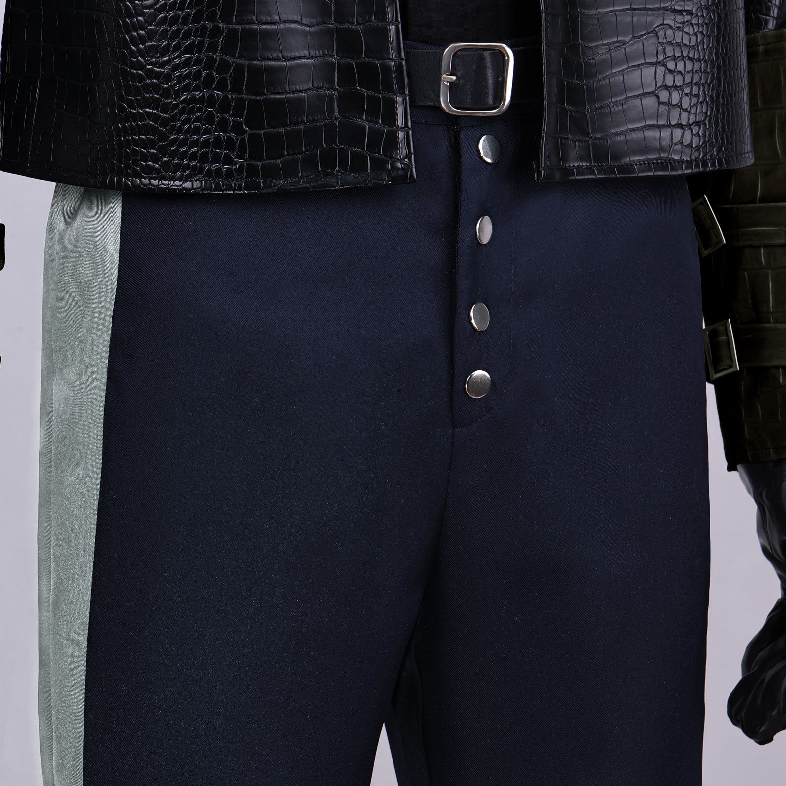 The Witcher 4 Geralt of Rivia Cosplay Outfit White Wolf Medieval Leather Full Suit Halloween - Halloweez