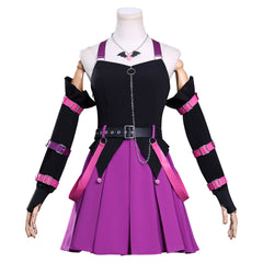 Girls Band Cry Nina Iseri Kuromi Cosplay Costume,Custom‑Tailored for Halloween & Comic‑Con