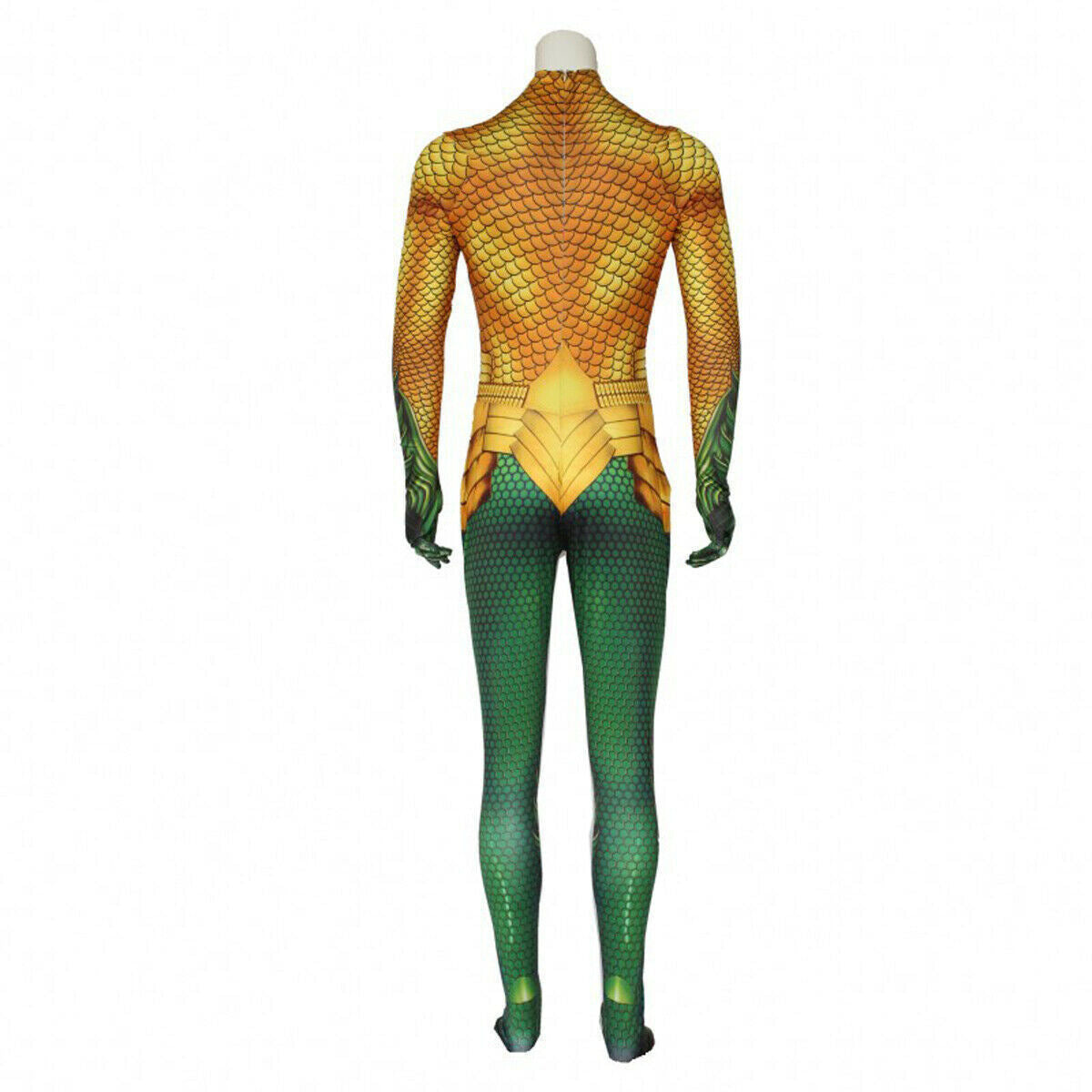 Official Aquaman Lost Kingdom Muscle Suit Cosplay Costume Halloween - Halloweez
