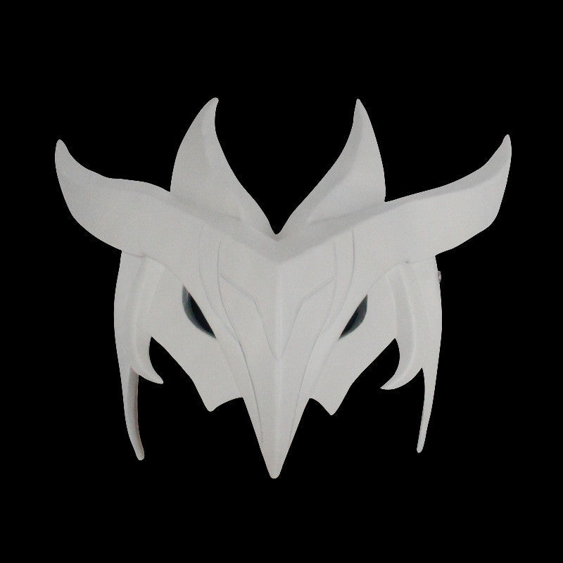 LOL Yone Plastic Mask Cos Prop For Halloween & Game Convention
