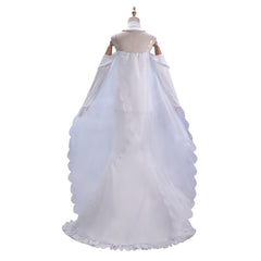 Re:Zero Emilia Wedding Dress Cosplay Costume Custom for Anime Con & Halloween
