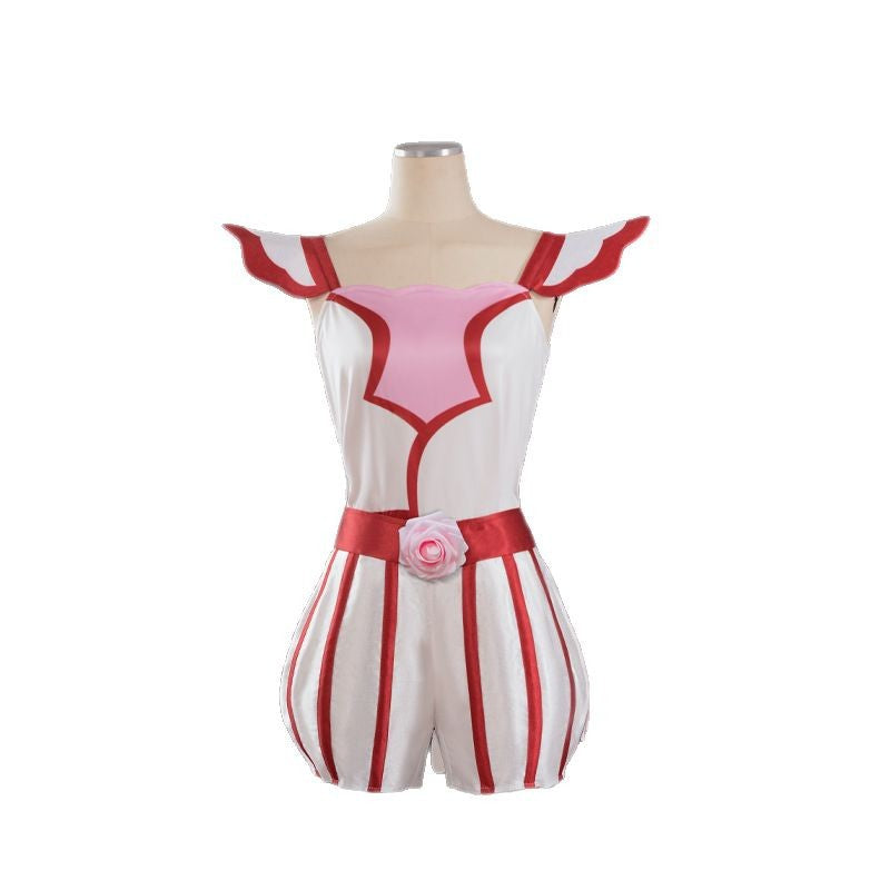 Flower Fairy Camellia Spirit King Chun Initial Purified Version Cosplay Costume For Women - Halloweez