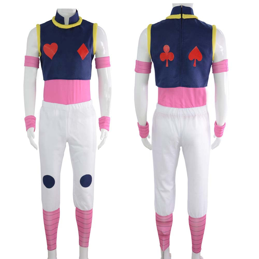 Hunter × Hunter Hisoka Cosplay Costume Anime Role Play Outfit Full Set In Stock - Halloweez