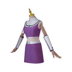 Teen Titans Starfire Cosplay Costume, Premium Custom for Comic Con Halloween - Halloweez