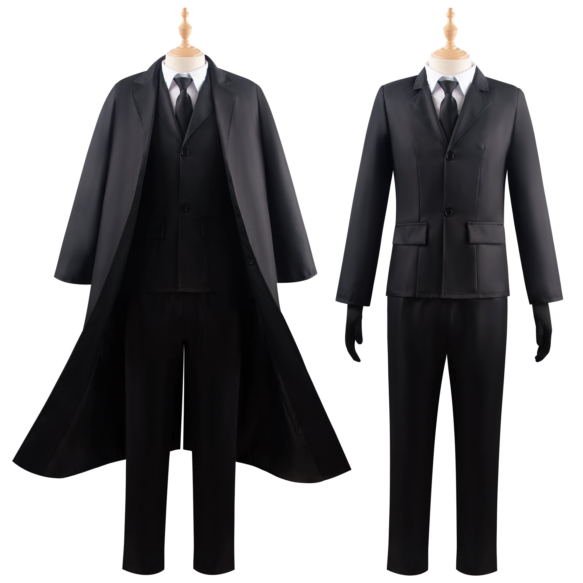 Bungo Stray Dogs Osamu Dazai Cosplay Costume Anime Outfit for Halloween Party Role Play - Halloweez