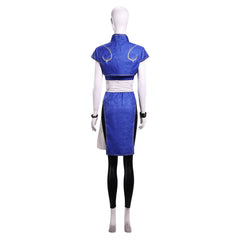 Street Fighter Chun-Li Cosplay Costume,Custom Outfit,Halloween Comic Con