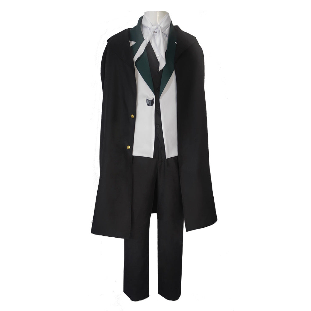 Bungo Stray Dogs Edgar Allan Poe Cosplay Costume Custom‑Made for Halloween Cons