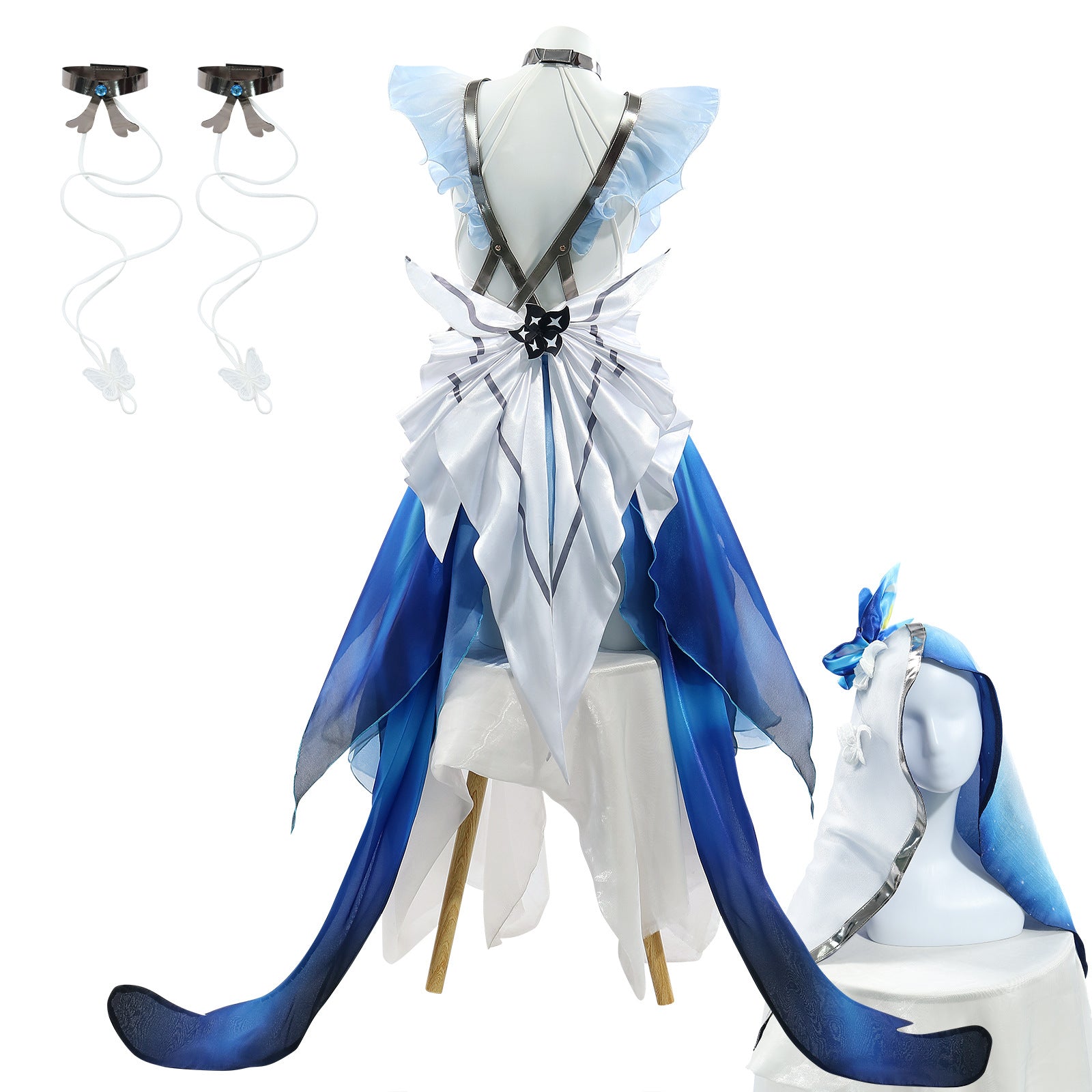 Wuthering Waves Rover & The Shorekeeper Cosplay Costume, Game Anime Full Outfit for Halloween Party Cosplay - Halloweez