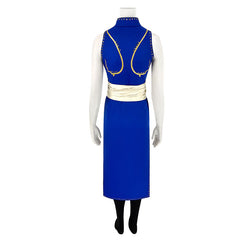 Street Fighter Chun‑Li Cosplay Costume, Custom Outfit for Halloween & Comic‑Con