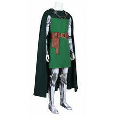Doctor Doom Cosplay Costume Cloak Full Set For Halloween Role Play