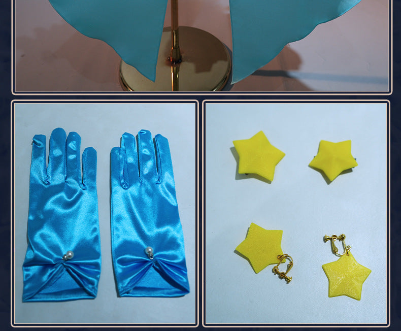 Hanon Hosho Cosplay Costume Mermaid Melody Pichi Pichi Pitch Full Set - Halloweez