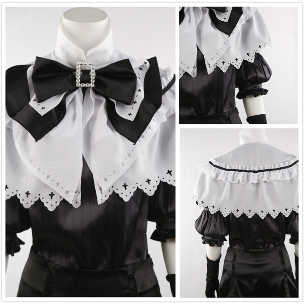 Land of the Lustrous Cosplay Costume Phosphophyllite Diamond Bort Antarcticite Outfit - Halloweez
