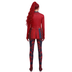 Descendants 5 Red Princess Cosplay Bodysuit, Custom Outfit for Halloween & Theme Party